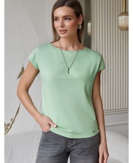 Футболка женская фисташковый