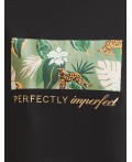 Футболка женская черный_perfectly_imperfect