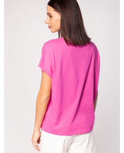 Футболка женская фуксия_wind