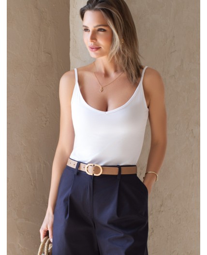 Топ женский белый