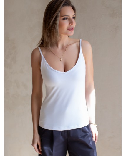 Топ женский белый