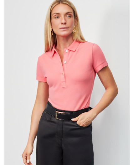 Футболка женская коралл