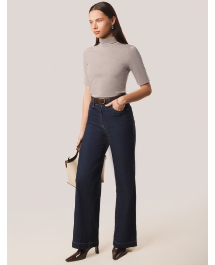 Футболка женская кофейный меланж