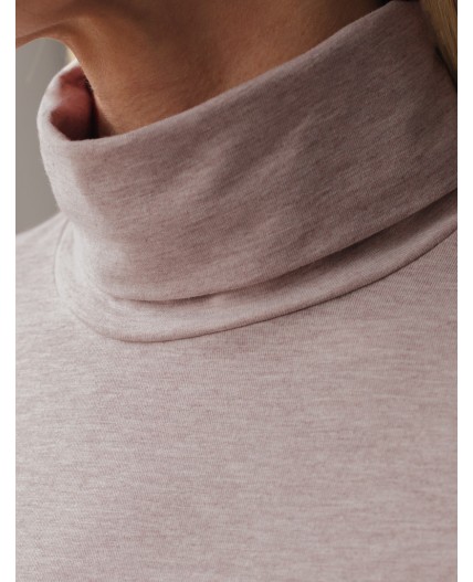 Джемпер женский кофейный меланж