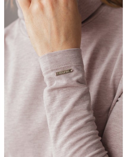 Джемпер женский кофейный меланж