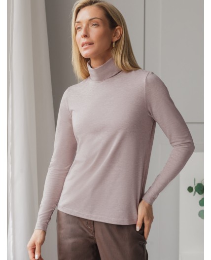 Джемпер женский кофейный меланж