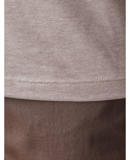 Джемпер женский кофейный меланж