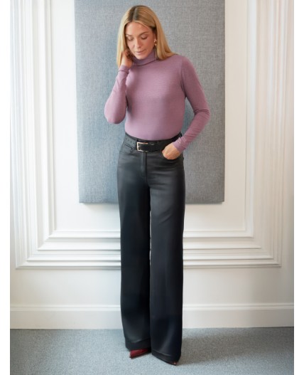 Джемпер женский темно-розовый меланж