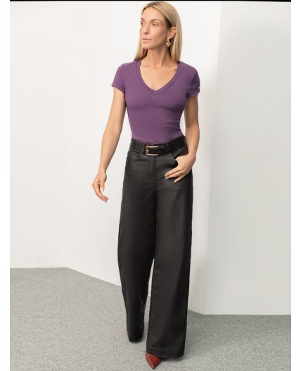 Футболка женская бургунди