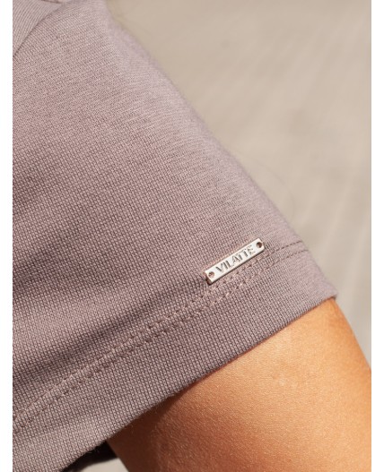 Футболка женская кофейный