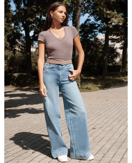 Футболка женская кофейный