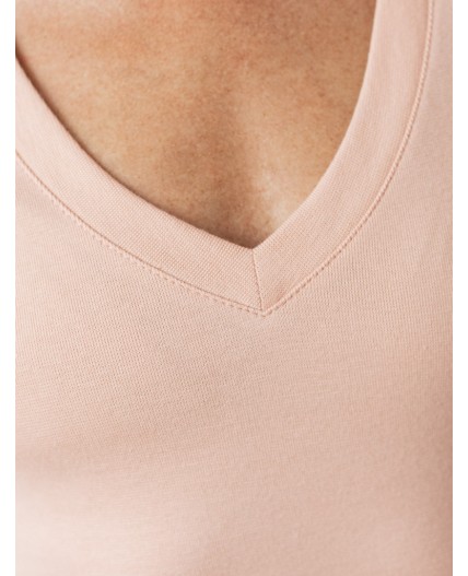 Футболка женская пудра