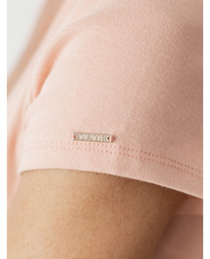 Футболка женская пудра