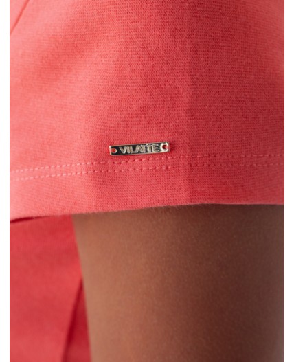 Футболка женская розовый коралл