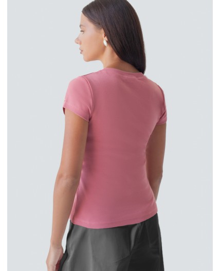 Футболка женская туманная роза