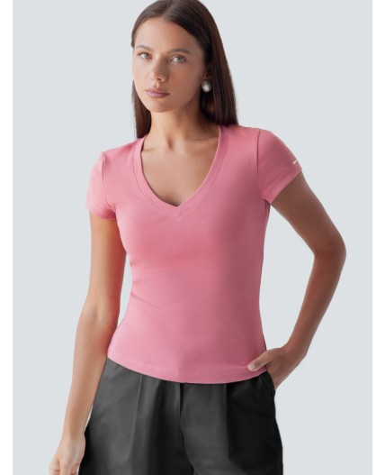 Футболка женская туманная роза