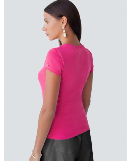 Футболка женская фуксия