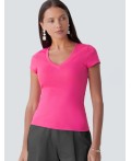 Футболка женская фуксия