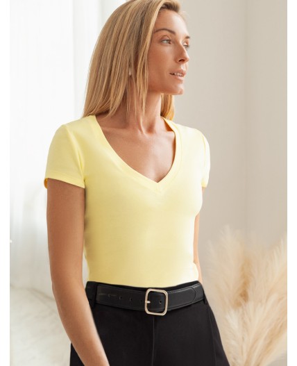 Футболка женская шардоне