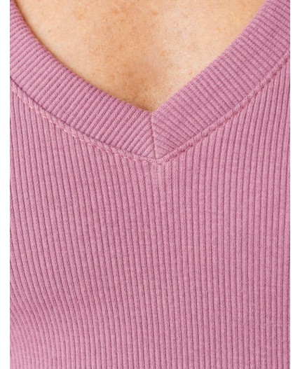 Футболка женская грязно-розовый