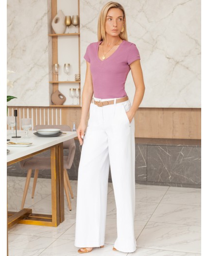 Футболка женская грязно-розовый