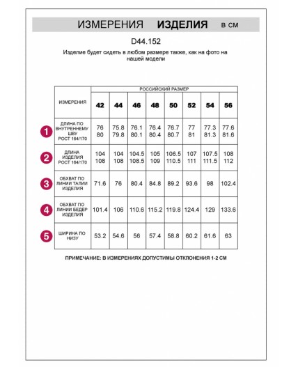 Брюки женские черный