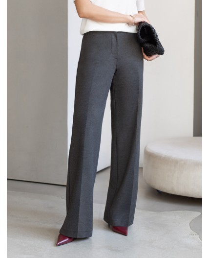 Брюки женские серый меланж
