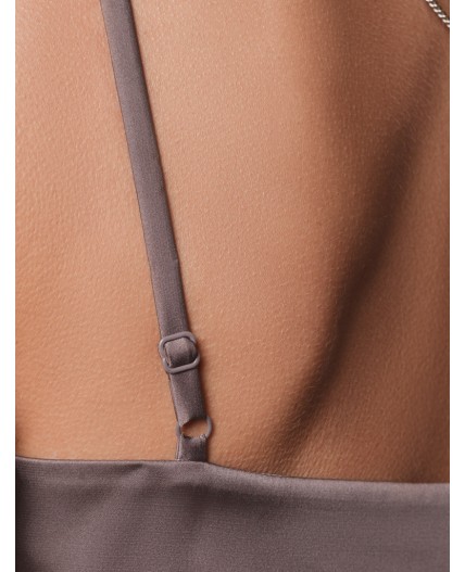 Топ женский кофейный