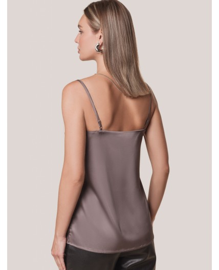 Топ женский кофейный