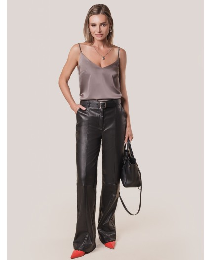 Топ женский кофейный