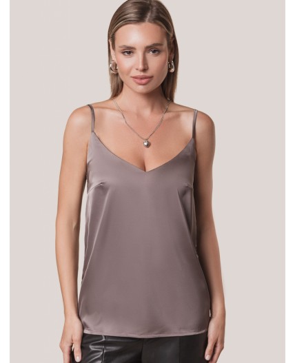 Топ женский кофейный