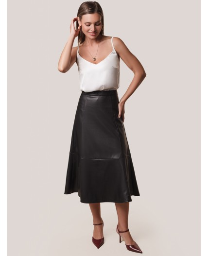 Топ женский натуральный белый