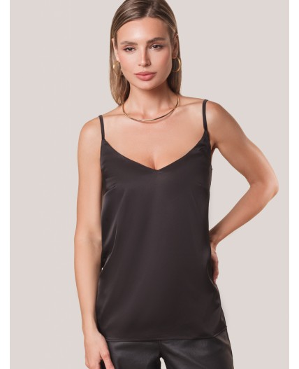 Топ женский черный