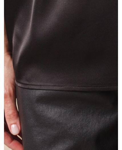 Топ женский черный