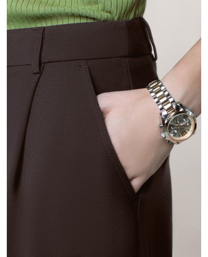 Брюки женские коричневый