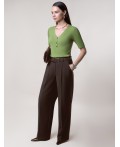 Брюки женские коричневый