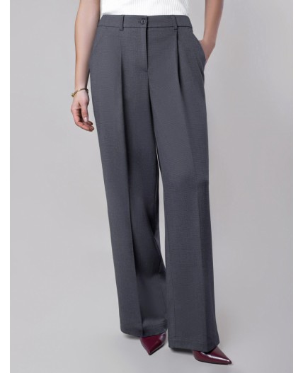 Брюки женские серо-синий