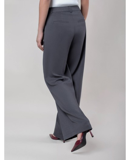 Брюки женские серо-синий