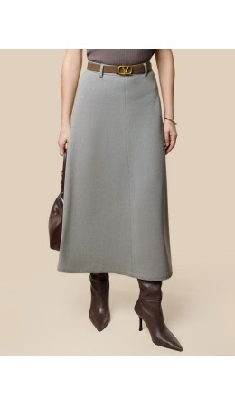 Юбка женская серый