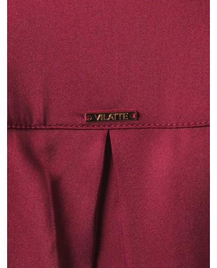 Блузка женская винный