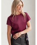 Блузка женская винный