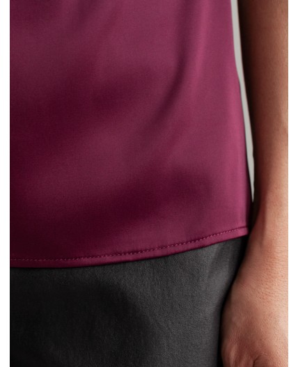 Блузка женская винный