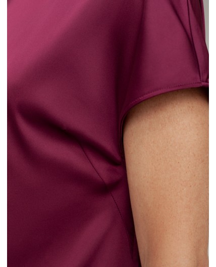 Блузка женская винный