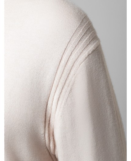 Свитер женский бежевый меланж