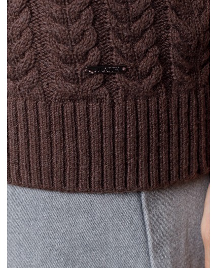 Джемпер женский коричневый