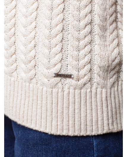 Джемпер женский натуральный белый