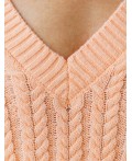Джемпер женский персиковый