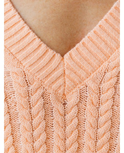 Джемпер женский персиковый
