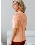 Джемпер женский персиковый