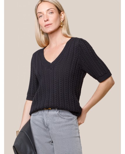 Джемпер женский черный